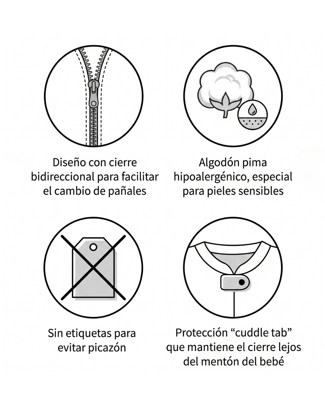 Enterito Bebé Niño Cangrejos – Algodón Pima 100% | SimplyB
