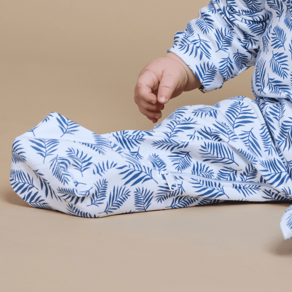 Enterito largo bebé niña helecho algodón pima - SimplyB