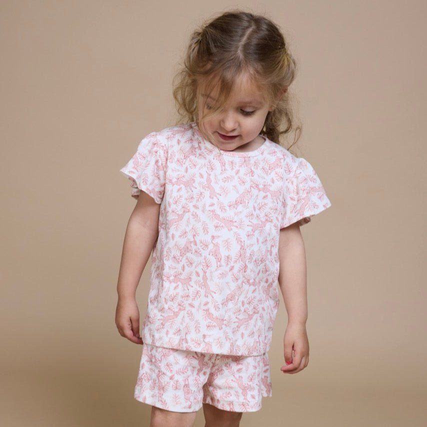 Pijama corto áfrica niña - SimplyB