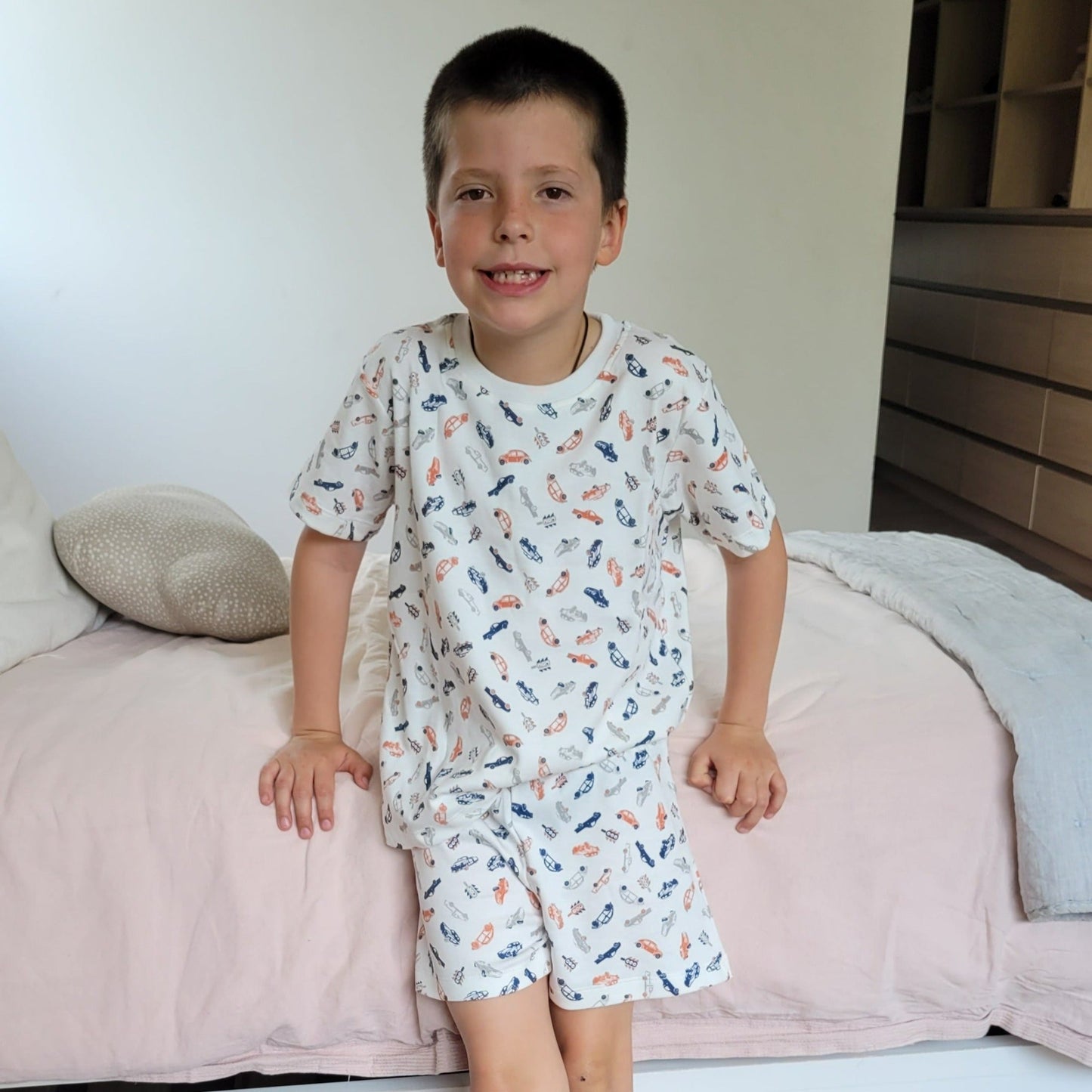 Pijama corto auto niño - SimplyB