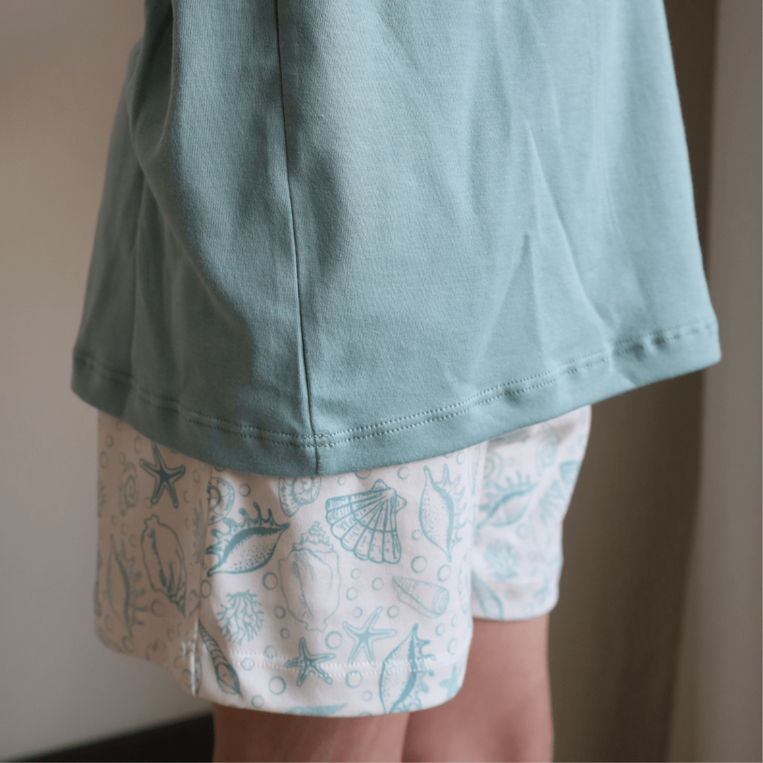 Pijama corto Bajo del mar niño - SimplyB