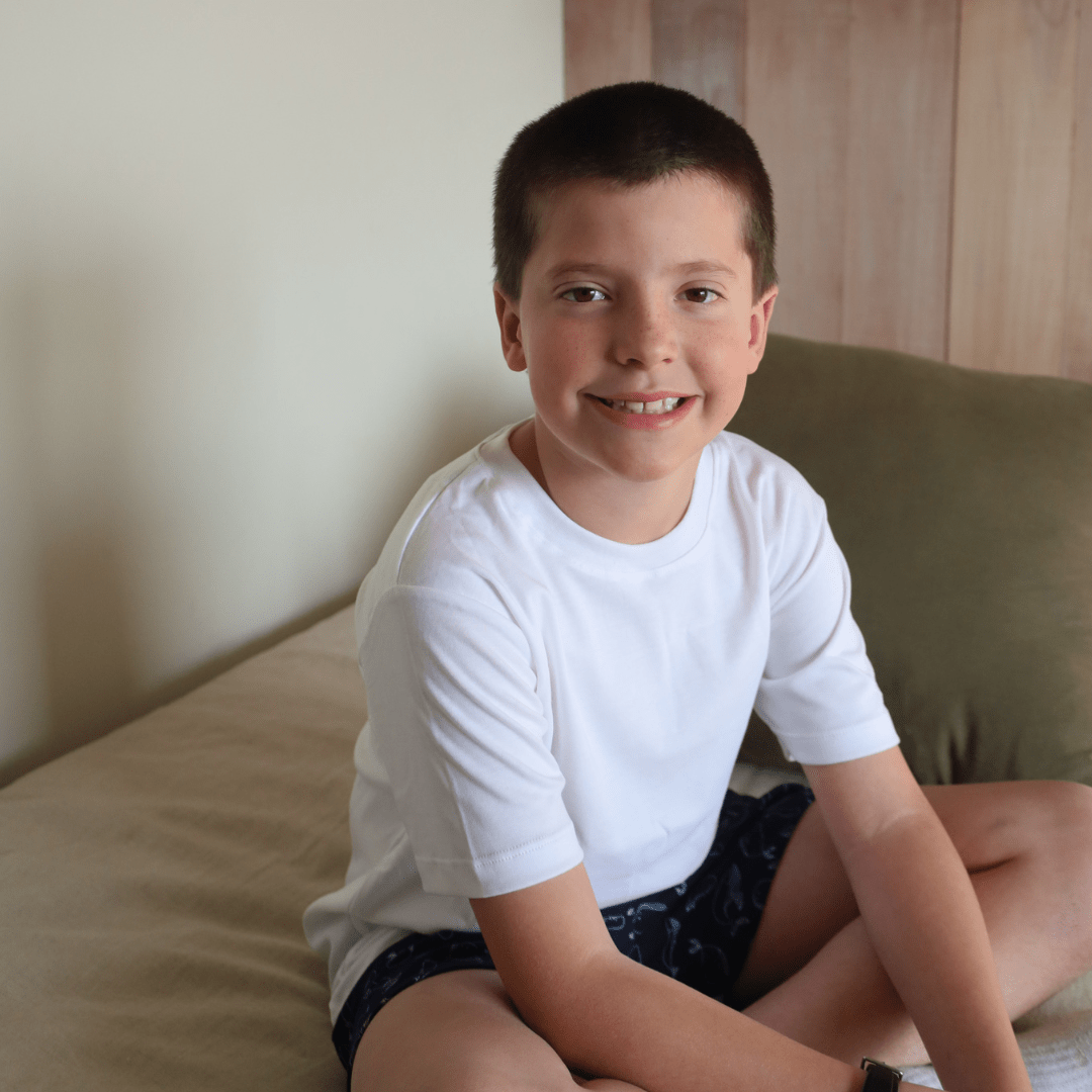 Pijama corto ballena niño - SimplyB