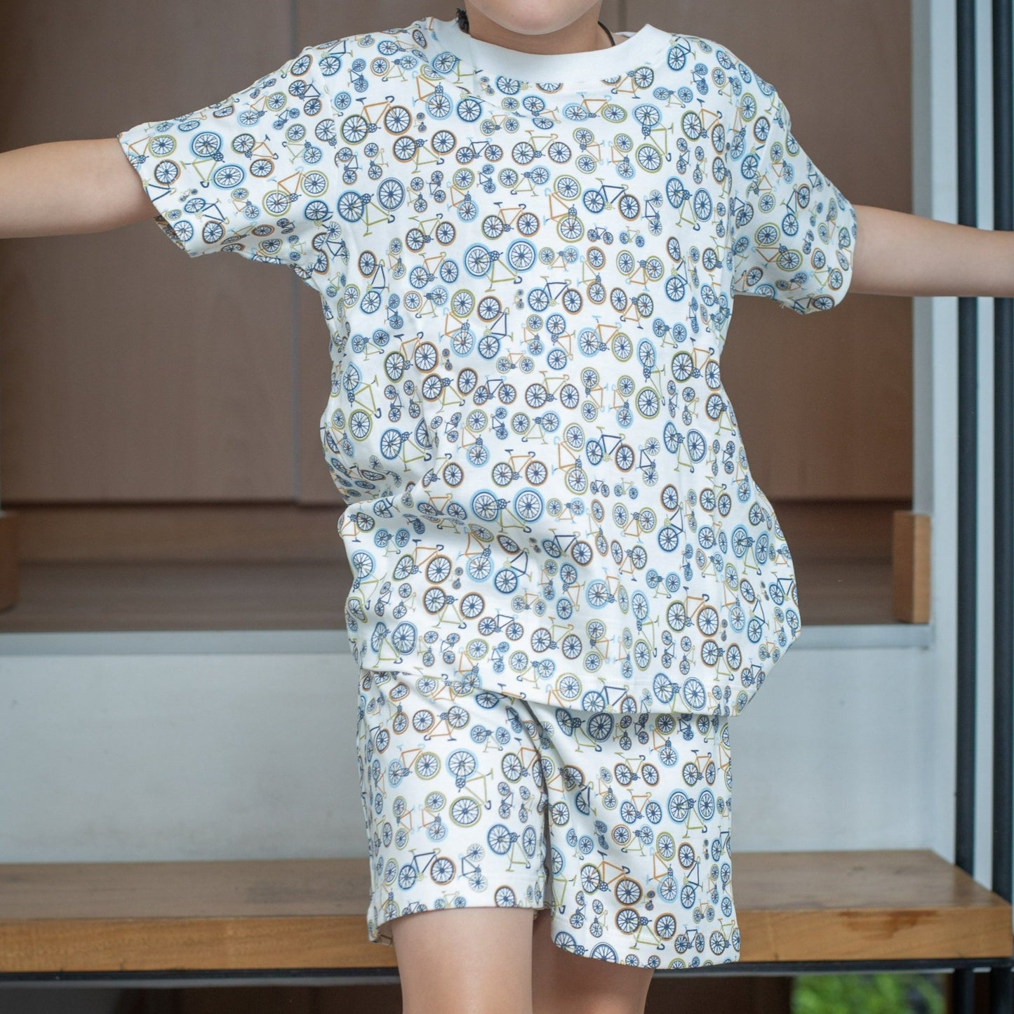 Pijama corto bicicleta niño - SimplyB
