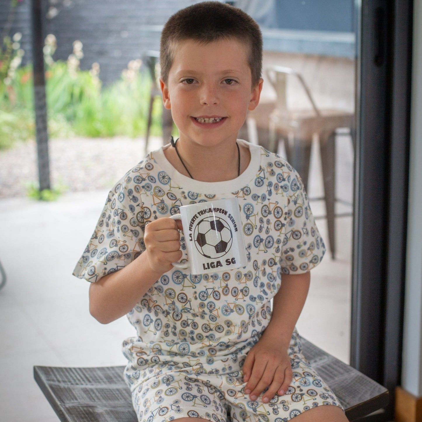 Pijama corto bicicleta niño - SimplyB