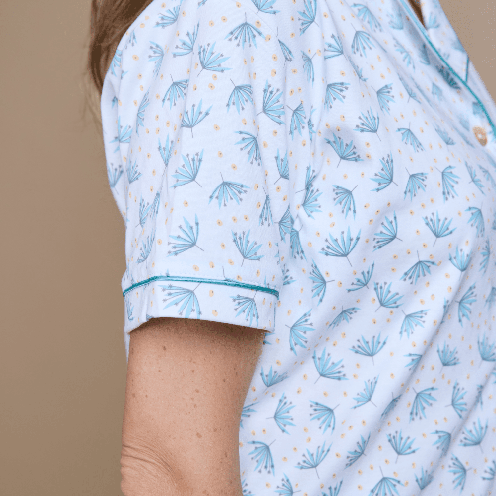 Pijama corto botánico mujer - SimplyB