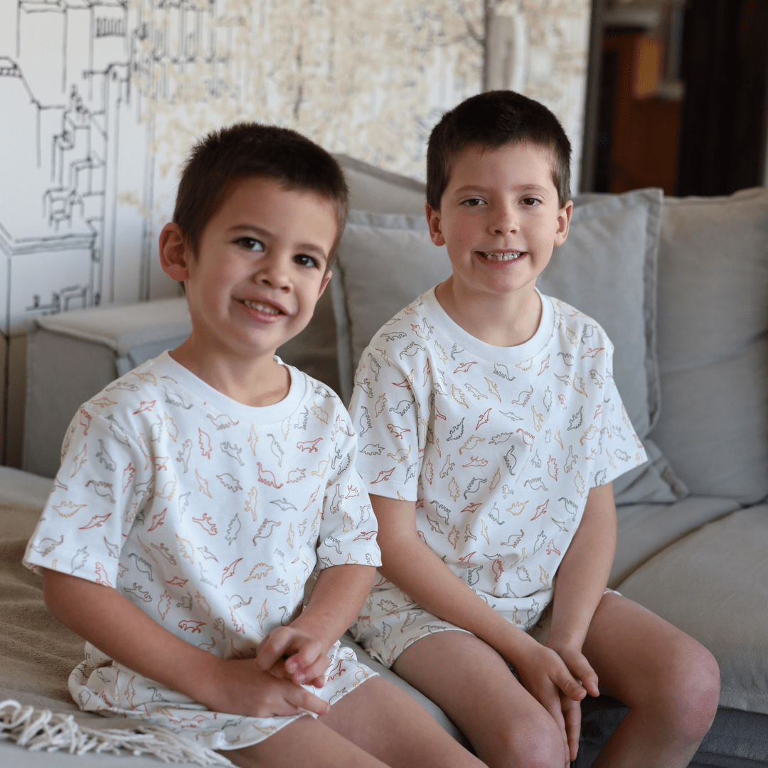 Pijama corto dinosaurios niño - SimplyB