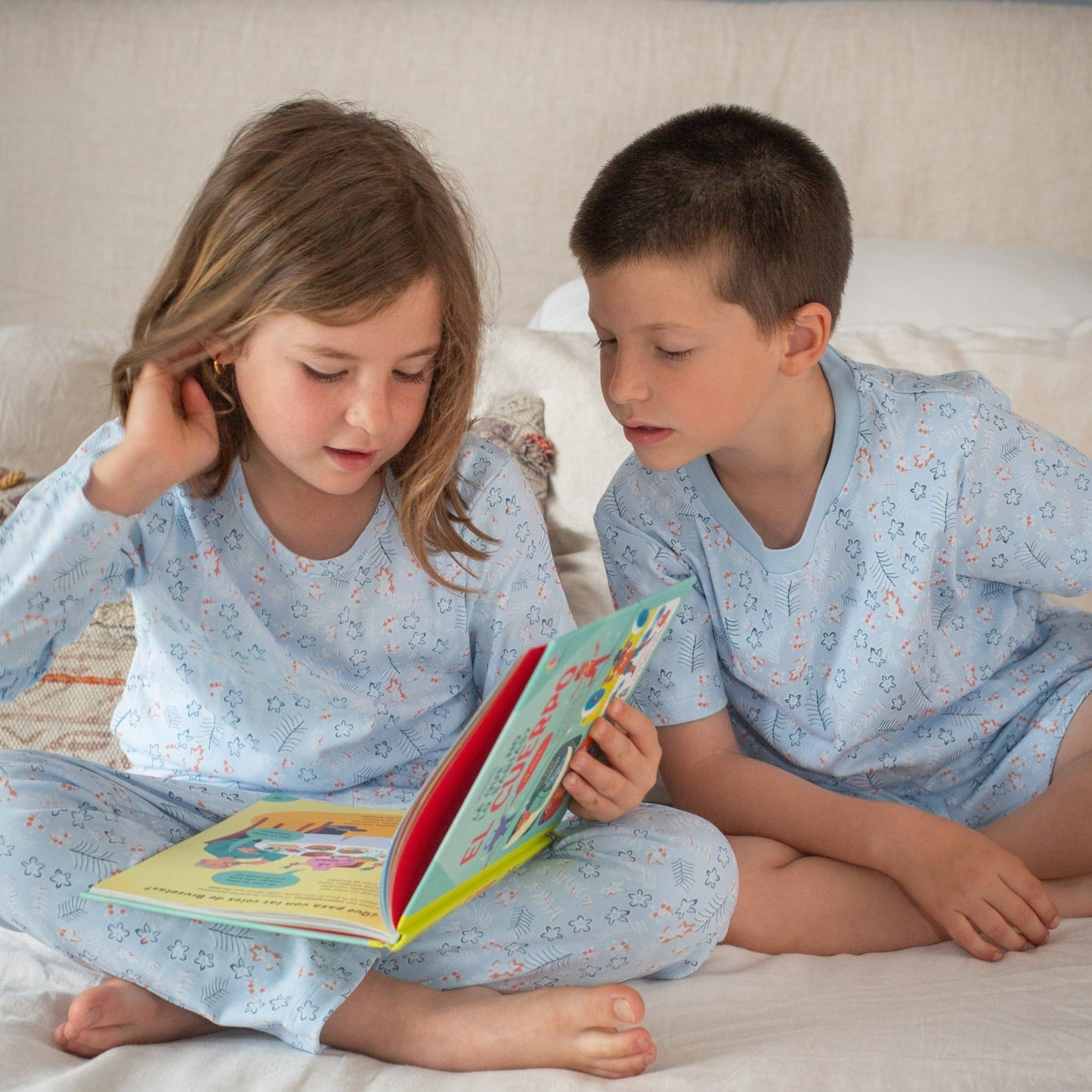 Pijama corto palmeras niño - SimplyB