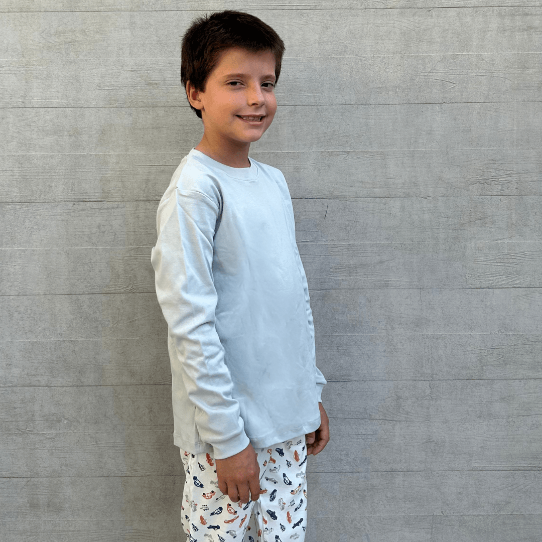 Pijama largo auto niño - SimplyB