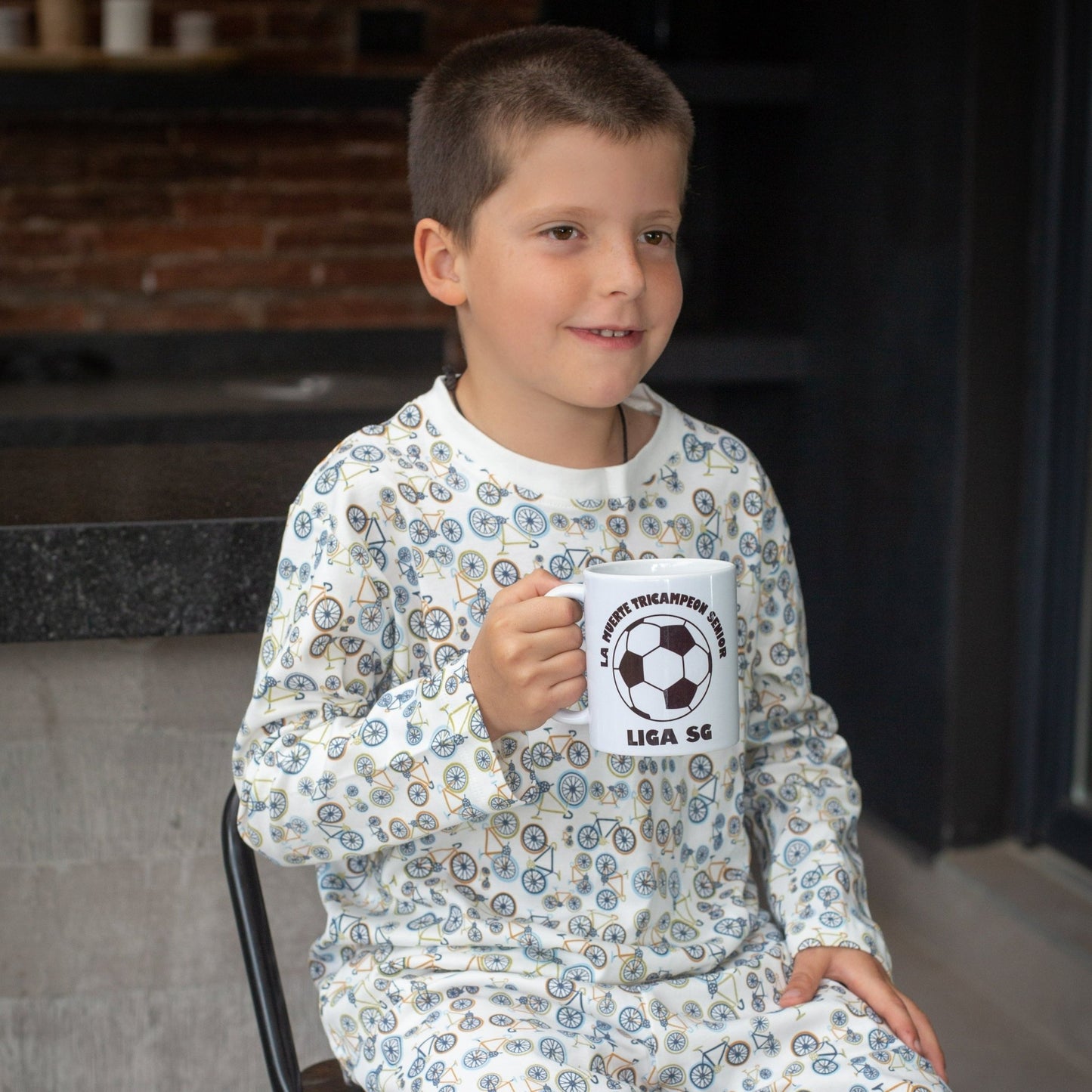 Pijama largo bicicleta niño - SimplyB