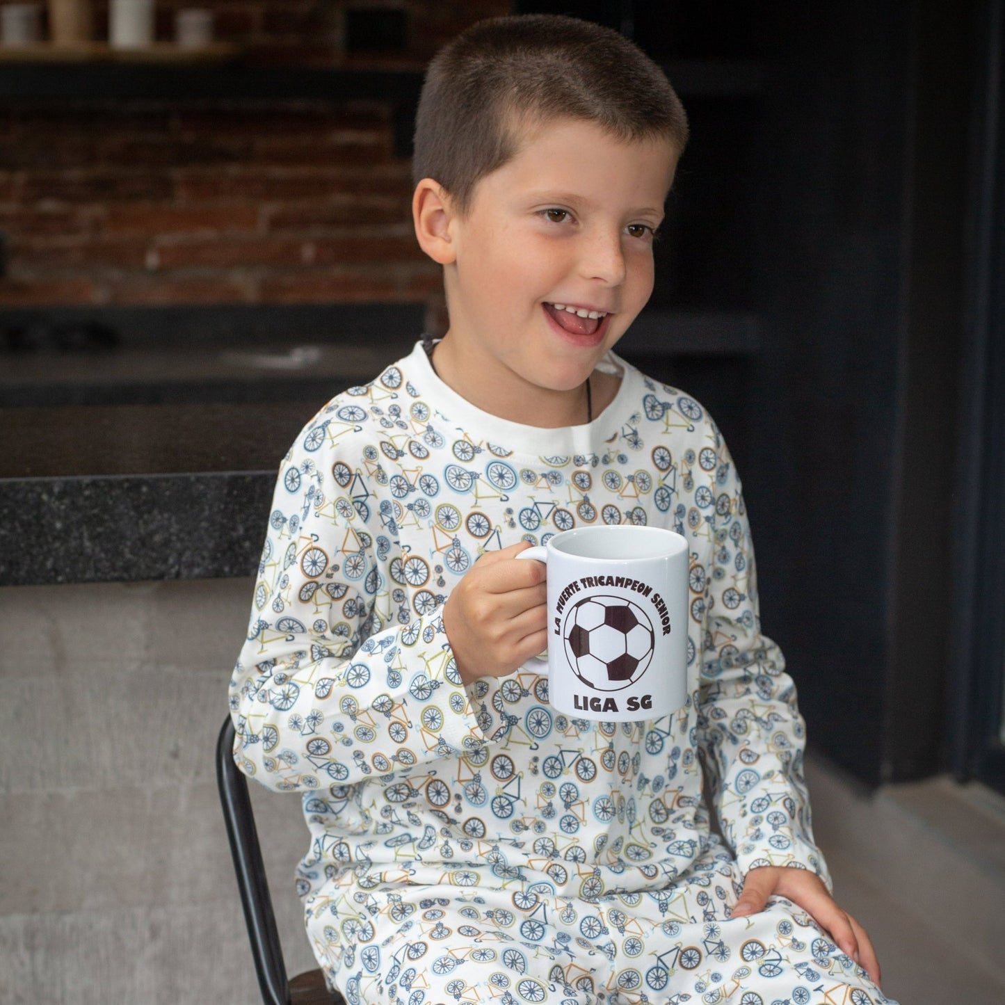Pijama largo bicicleta niño - SimplyB