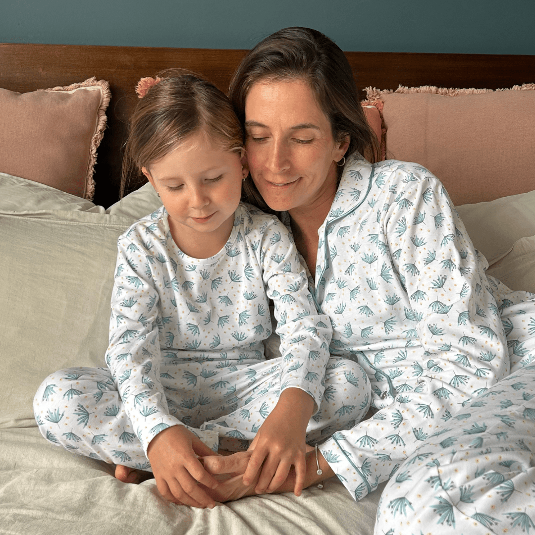 Pijama largo botánico niña - SimplyB