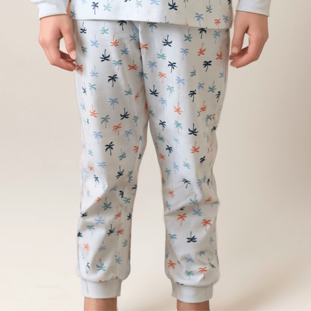 Pijama largo palmeras de colores niño - SimplyB