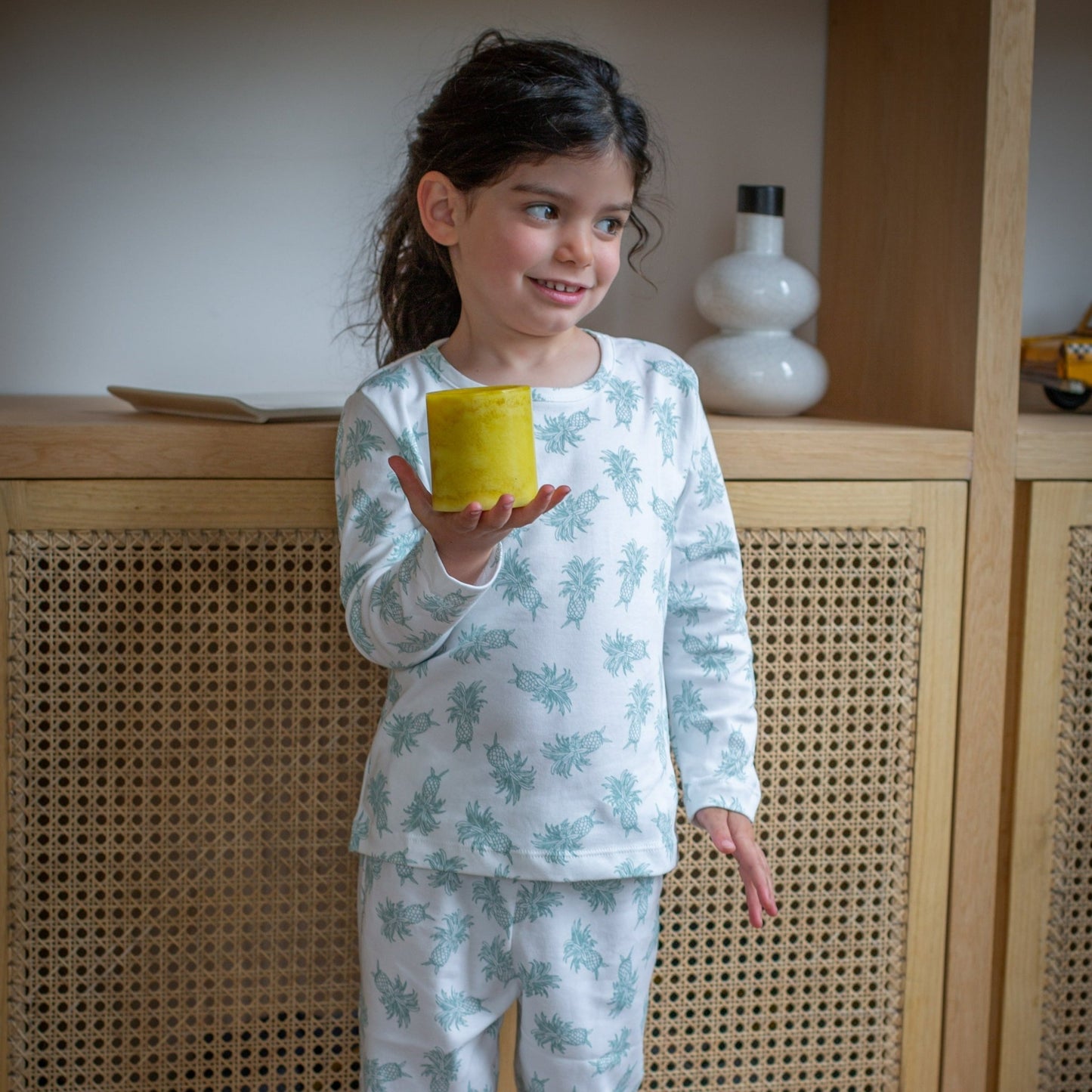 Pijama largo piñas niña - SimplyB