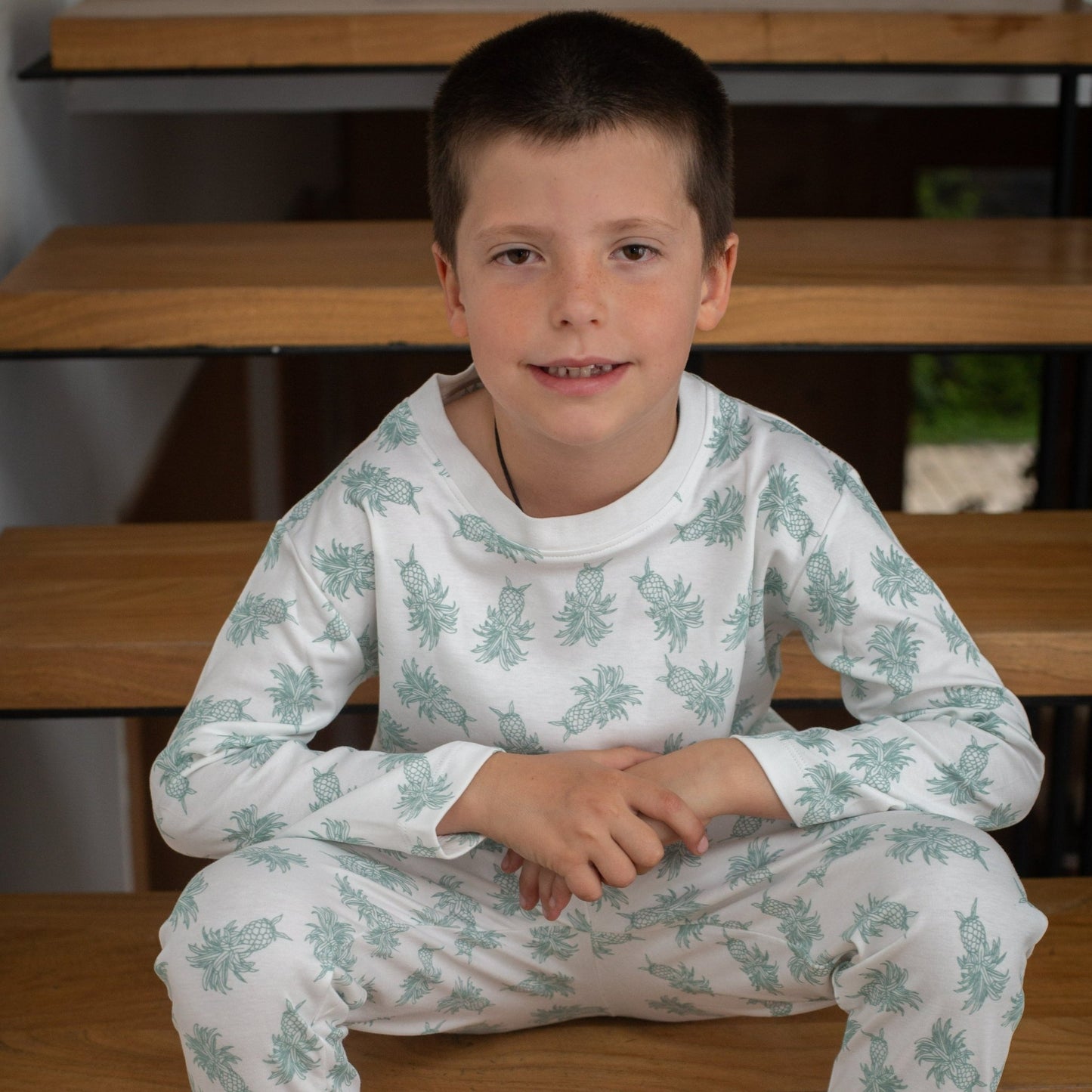 Pijama largo piñas niño - SimplyB