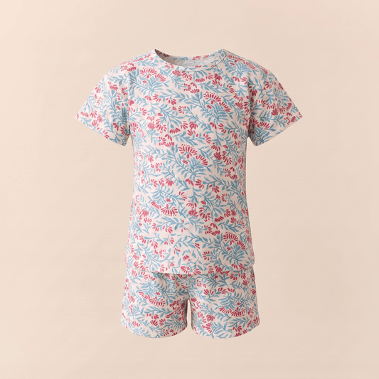 Pijama Niña Corto enredadera uva - SimplyB
