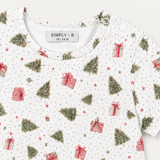 Ranita Bebé Niño Algodón Pima navideño regalos - SimplyB