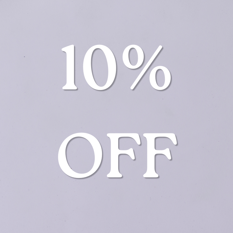 10% OFF