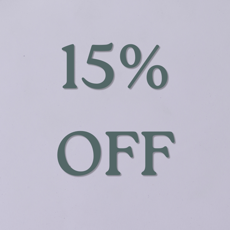 15% OFF