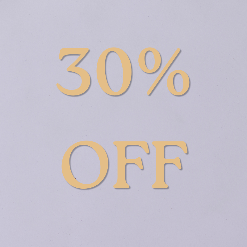 30% OFF