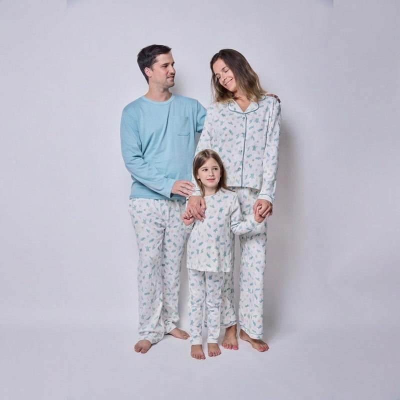 Pijama familiar de Ballena | Algodón Pima SimplyB - SimplyB
