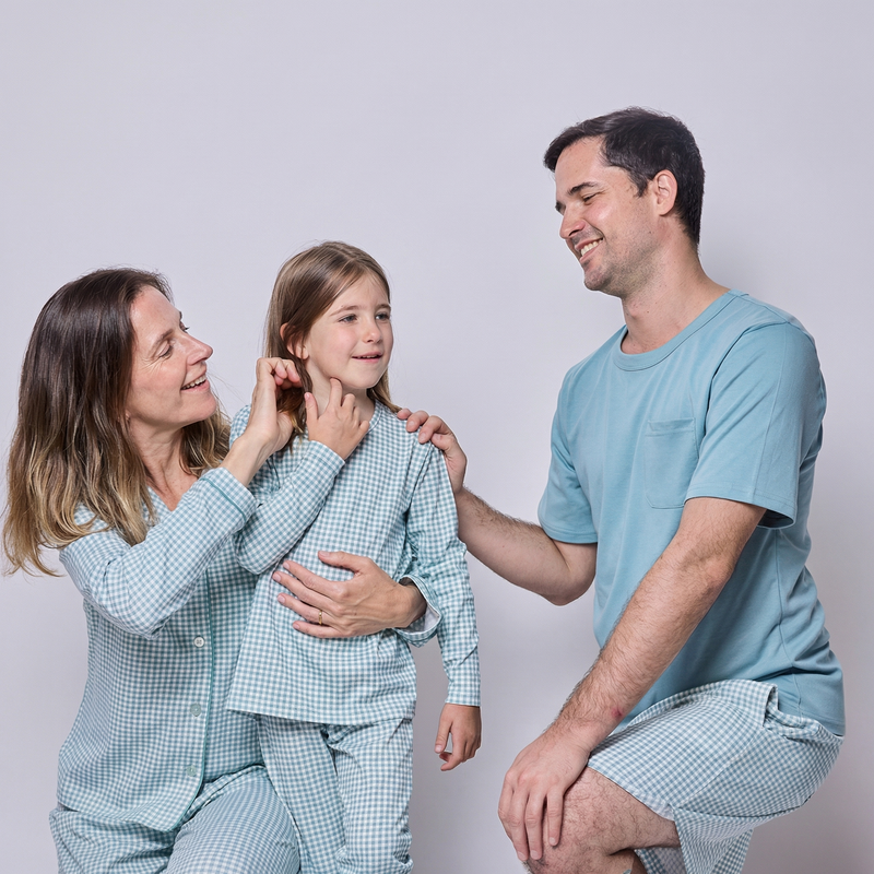 Pijama familiar de Ballena | Algodón Pima SimplyB - SimplyB