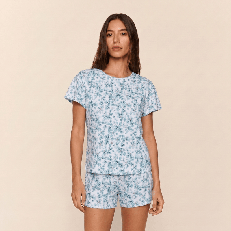 Pijama Mujer corto con polera - SimplyB
