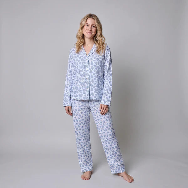 Pijama largo Mujer con blusa