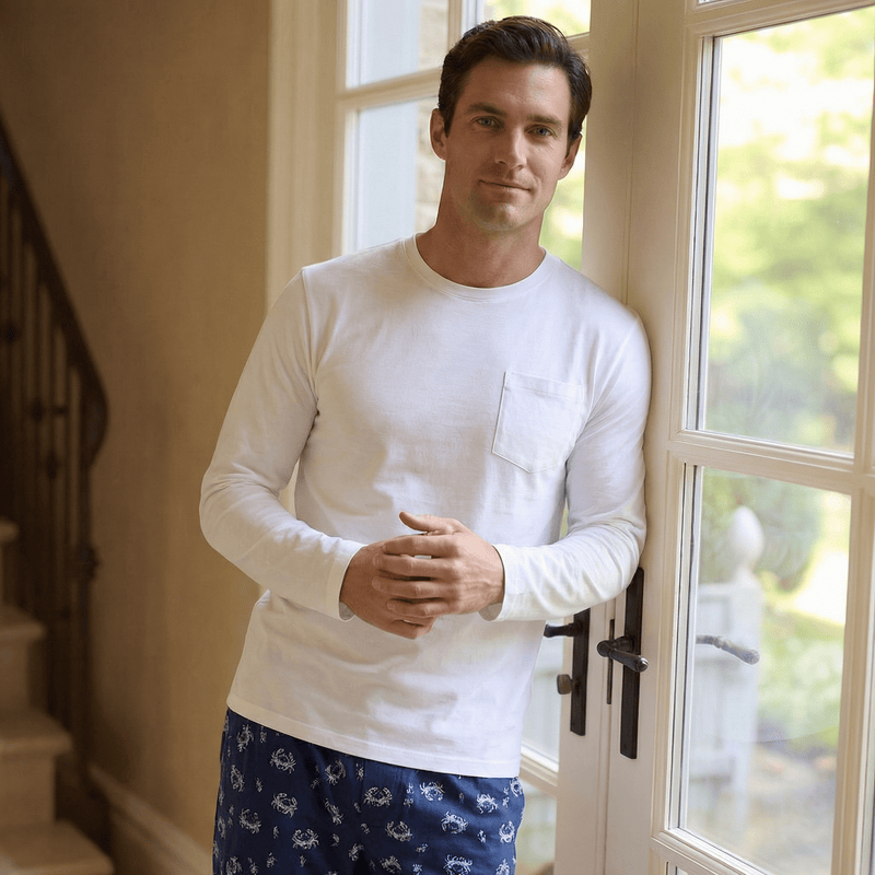 Pijamas de Hombre | Algodón Pima Premium | SimplyB Chile - SimplyB