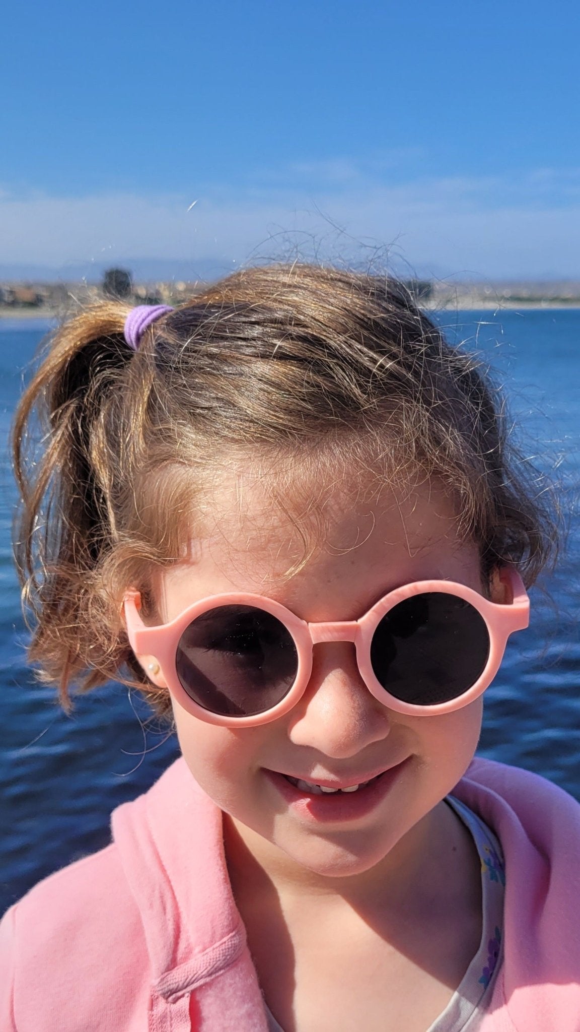 Anteojos sol niño rosado - SimplyB