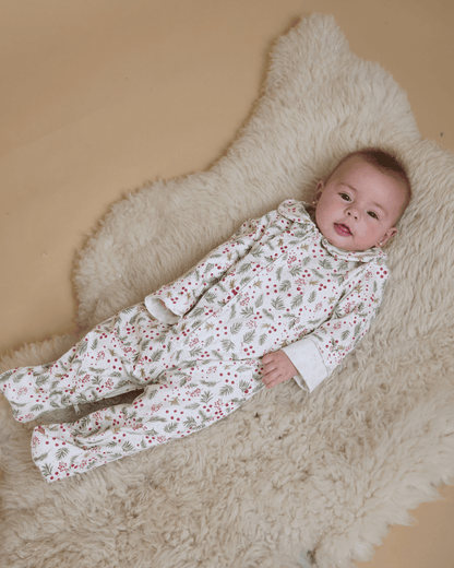 Enterito Bebé Niña Algodón Pima Navideño - SimplyB