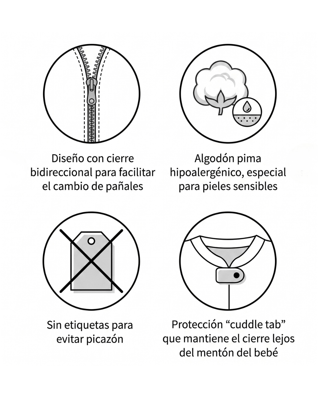 Enterito Bebé Niño Algodón Pima Cangrejos - SimplyB