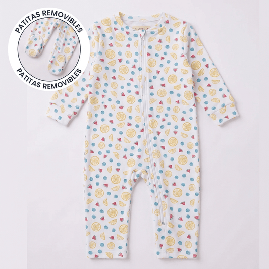 Enterito Bebé Niño Algodón Pima frutal - SimplyB