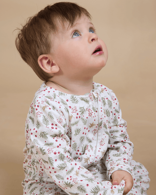 Enterito Bebé Niño Algodón Pima Navideño - SimplyB