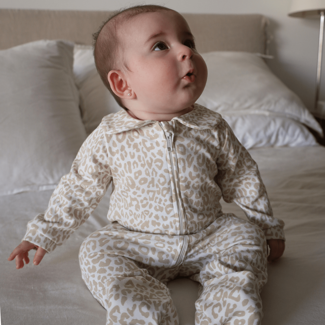 Enterito largo bebé animal print - SimplyB