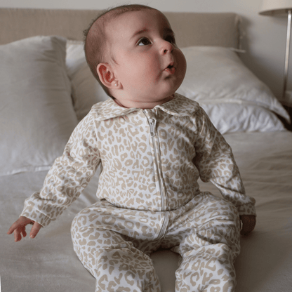 Enterito largo bebé animal print - SimplyB