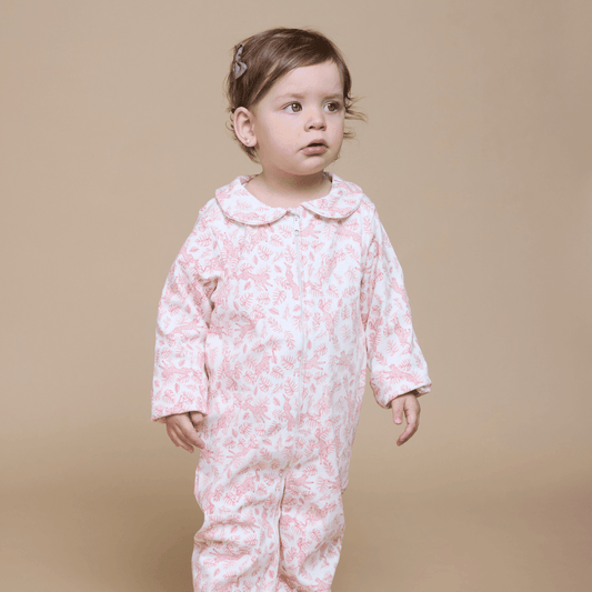 Enterito largo bebé niña África Algodón Pima - SimplyB