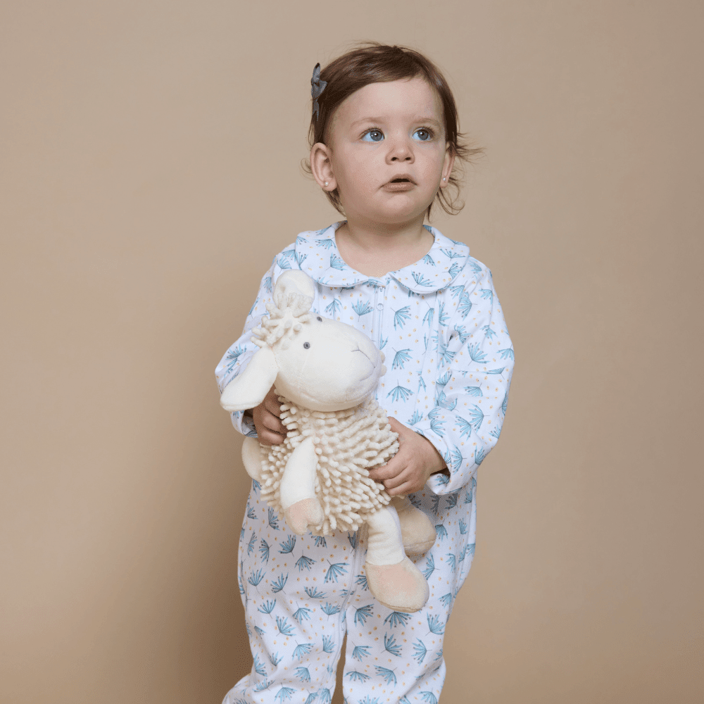 Enterito largo bebé niña botánico algodón pima - SimplyB