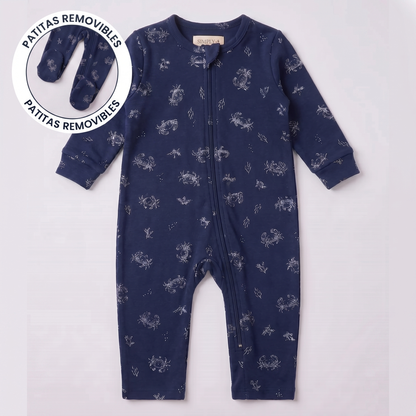 Enterito Bebé Niño Cangrejos – Algodón Pima 100% | SimplyB