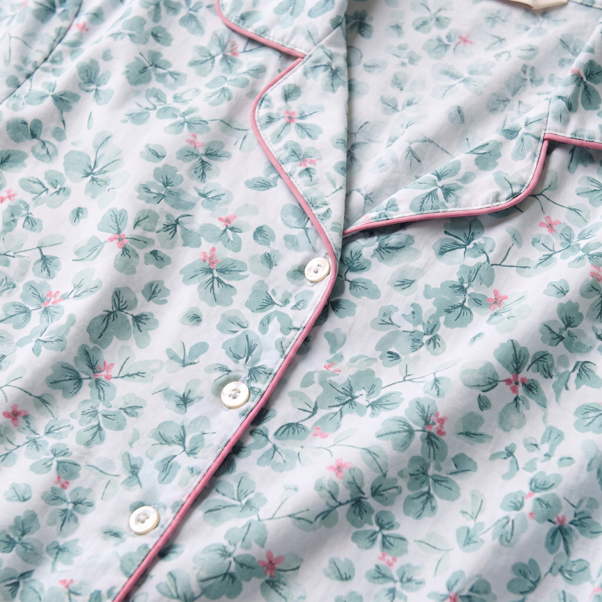 Pijama Mujer algodón pima corto acuarela