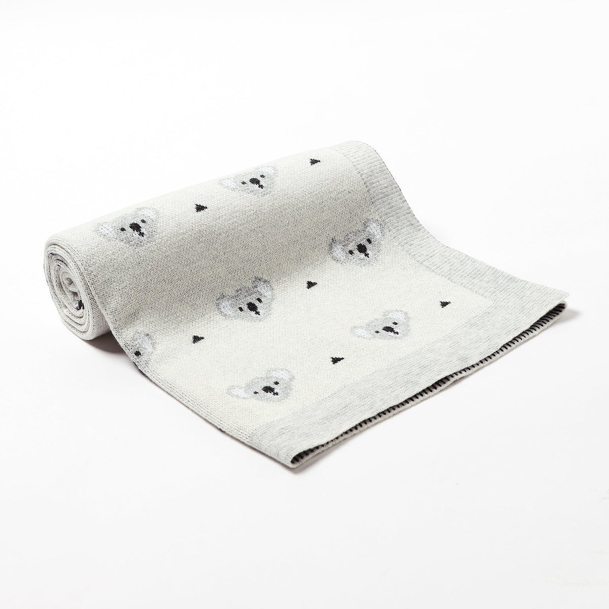 Manta  de algodón para bebé koala blanco - SimplyB