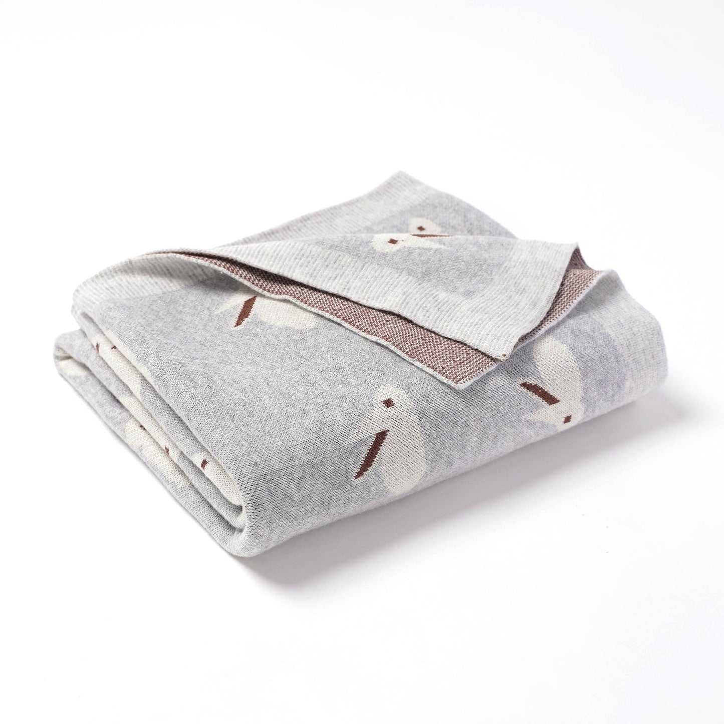 Manta bebé conejo gris - SimplyB