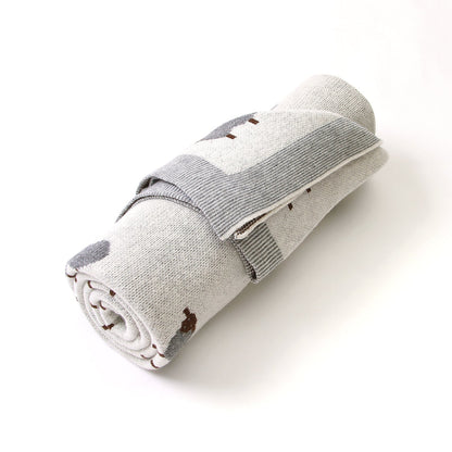 Manta bebé oveja blanca - SimplyB