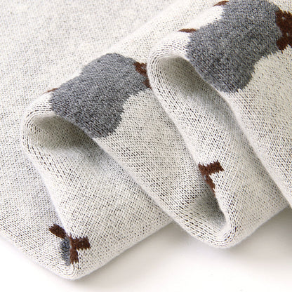 Manta bebé oveja blanca - SimplyB