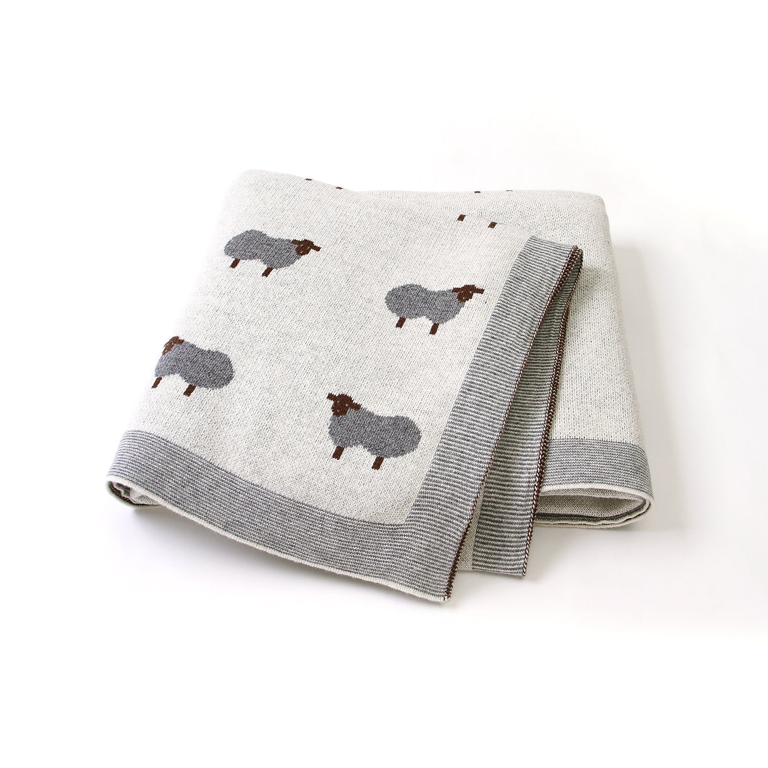 Manta bebé oveja blanca - SimplyB