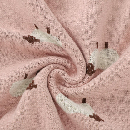 Manta bebé oveja rosado claro - SimplyB