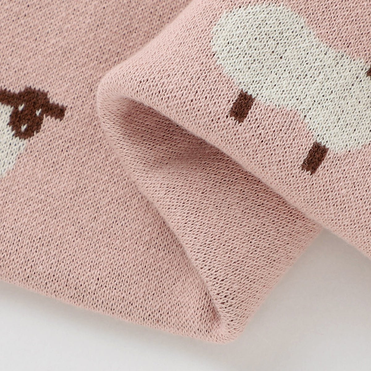 Manta bebé oveja rosado claro - SimplyB