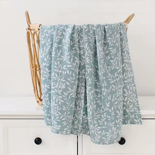 Manta bebé swaddle muselina celeste - SimplyB