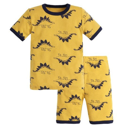 Pijama algodón dinosaurio amarillo - SimplyB