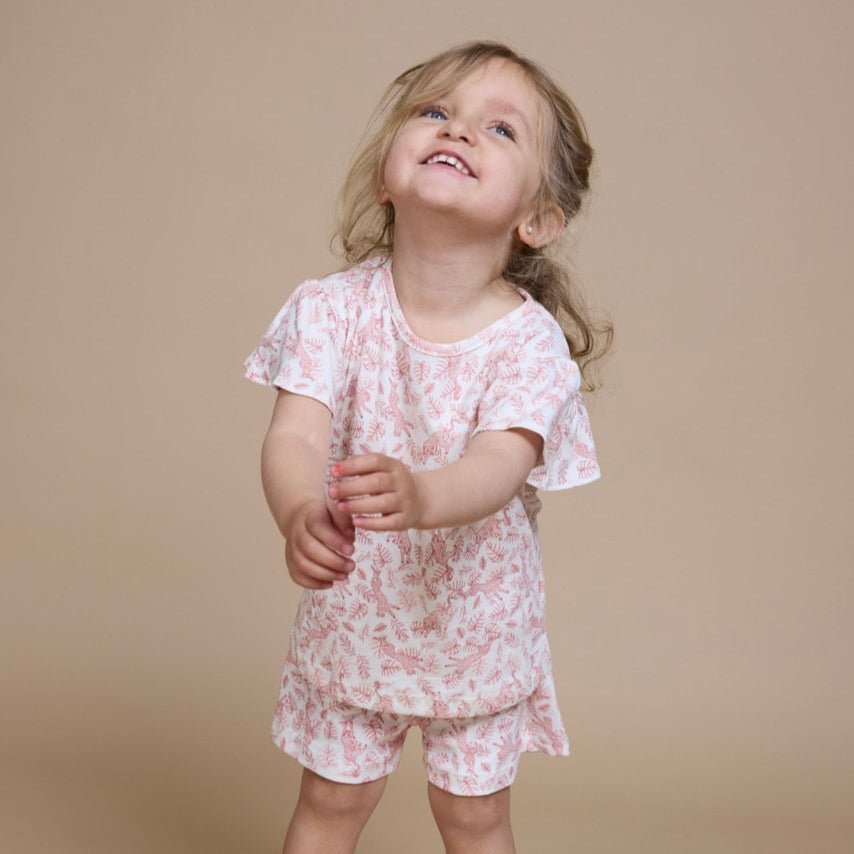 Pijama corto áfrica niña - SimplyB