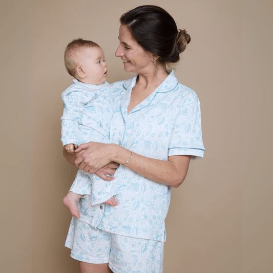 Pijama corto bajo del mar mujer - SimplyB
